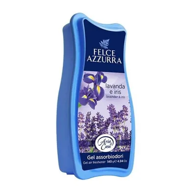 Felce Azzurra, odświeżacz powietrza w żelu, Lavender & Iris, 140 g