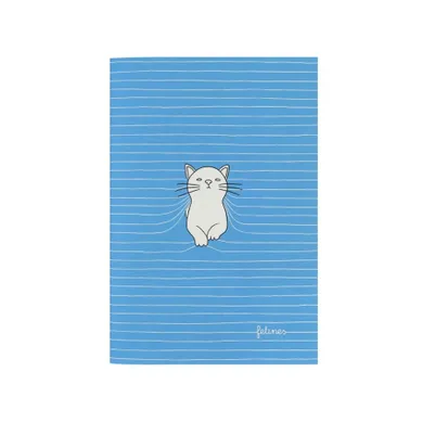 Felines, Koty, mały zeszyt, Purrrfect Place, Bold Blue, 1 szt.