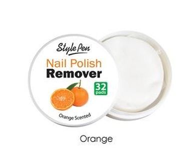 Ferity, Nail Polish Remover, Pachnący zmywacz do paznokci w płatkach, Pomarańcza