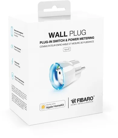 Fibaro, Home Kit, gniazdko inteligentne, bezprzewodowe, FGBWHWPE-102