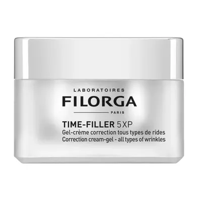 Filgoria, Time-Filler 5XP, krem-żel korygujący wszystkie rodzaje zmarszczek, 50 ml