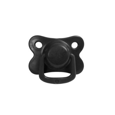 Filibabba, smoczek uspokajający, Black, 6m+, 2 szt.