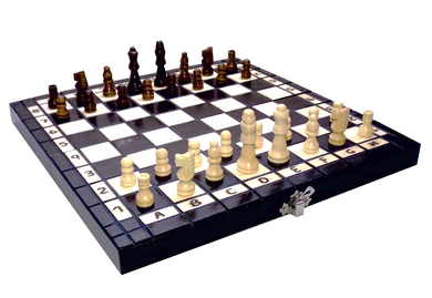 Filipek, szachy turystyczne, drewniane, gra logiczna