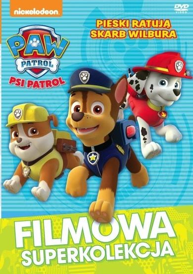 Filmowa superkolekcja. Psi Patrol. Pieski ratują skarb Wilbura. DVD