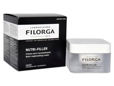 Filorga, Nutri-Filler Nutri Replenishing Cream With Hyaluronic Acid, odżywczy krem do twarzy, 50 ml