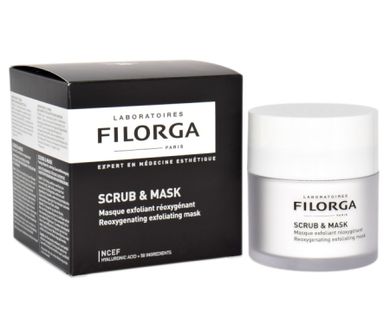 Filorga, Scrub & Mask Reoxygenating Exfoliating Mask, złuszczająco-detoksykująca maska do twarzy, 55 ml