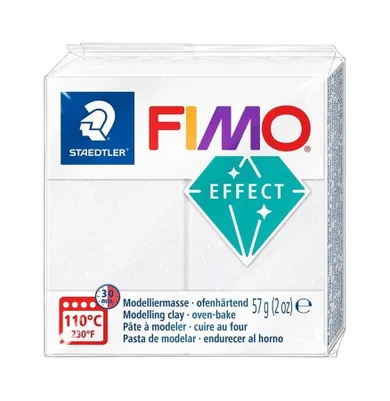 Fimo Effect, masa termoutwardzalna, biały, 57g