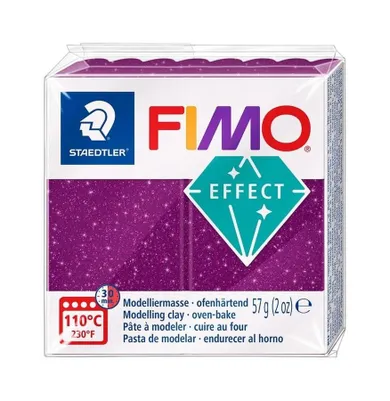 Fimo Effect, masa termoutwardzalna, fioletowy, 57g