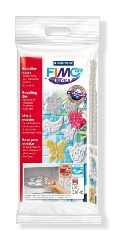 FIMO, masa plastyczna Air Light, biała, 250g