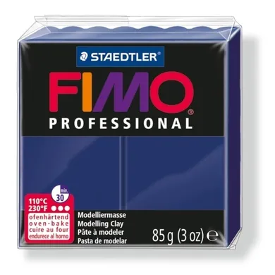 Fimo, masa plastyczna termoutwardzalna, Professional, granatowy, 85g