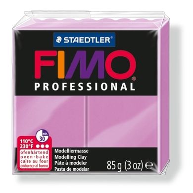 Fimo, masa plastyczna termoutwardzalna, Professional, lawendowy, 85g