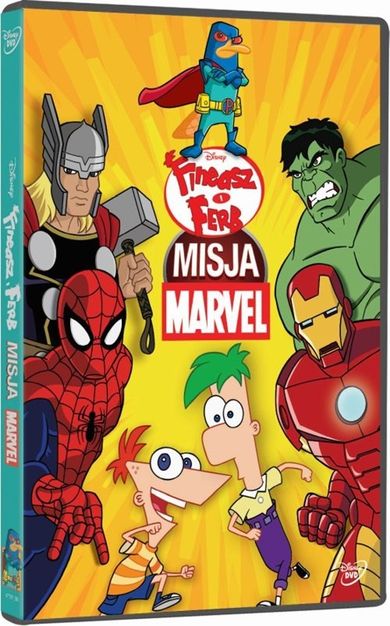 Fineasz i Ferb. Misja Marvel. DVD