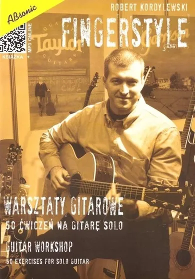 Fingerstyle - warsztaty gitarowe. 50 ćwiczeń na gitarę solo + mp3 online