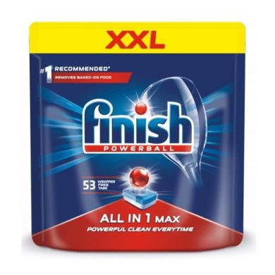Finish, All In 1 Max, tabletki do zmywarki, 53 szt.