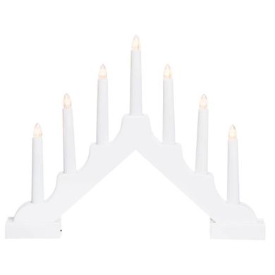 Finnlumor, świecznik adwentowy LED, 7 lampek, 29 cm