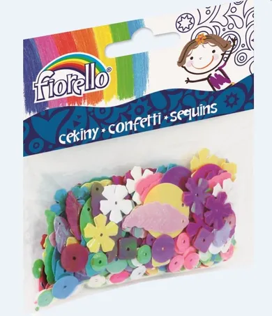 Fiorello, Confetti, cekiny