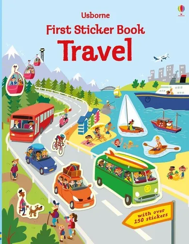 First Sticker Book Travel (wersja angielska)