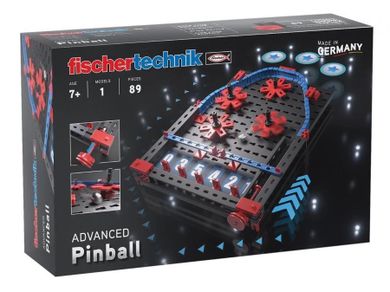 Fischertechnik, Pinball, klocki konstrukcyjne, 89 elementów
