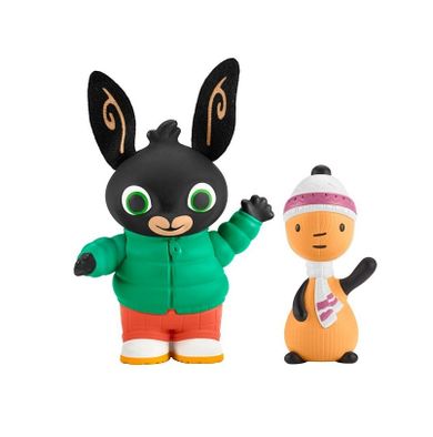 Fisher-Price, Bing, Autumn Day Bing & Flop, zestaw figurek