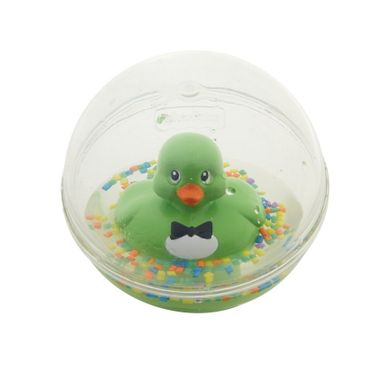 Fisher-Price, kąpielowa kaczuszka w kuli, zielona