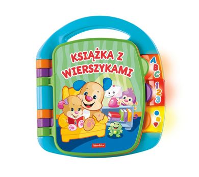 Fisher-Price, książka z wierszykami