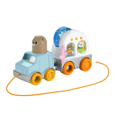 Fisher-Price, Leśni Przyjaciele, Kamper do ciągnięcia, zabawka niemowlęca