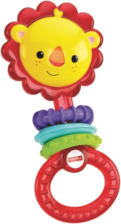 Fisher-Price, Lew, grzechotka