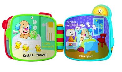 Fisher-Price, liczymy ze Szczeniaczkiem Uczniaczkiem, książeczka