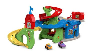 Fisher-Price, Little People, Górskie miasteczko 2w1, zestaw