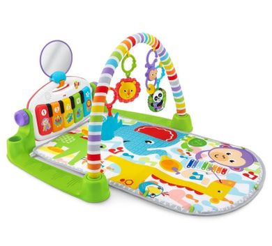 Fisher-Price, mata z pianinkiem, Muzyczne zwierzątka, zabawka edukacyjna