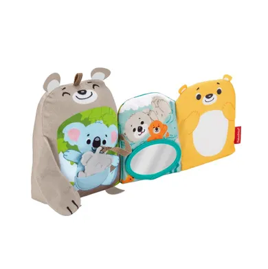 Fisher-Price, Miękkie zwierzątka, książeczka aktywizująca, zabawka niemowlęca
