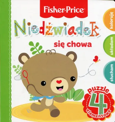 Fisher-Price, Niedźwiadek się chowa, puzzle