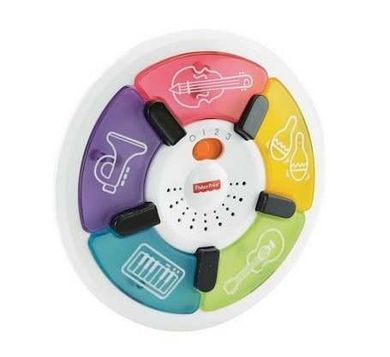 Fisher-Price, okrągłe pianinko, zabawka interaktywna