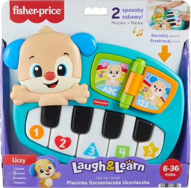 Fisher-Price, Pianinko Szczeniaczka Uczniaczka, zabawka edukacyjna