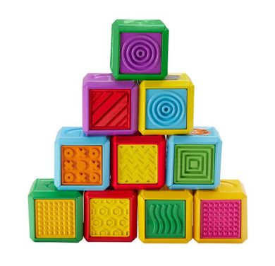 Fisher-Price, Pierwsze Słówka, Zwierzęta, zestaw 10 klocków