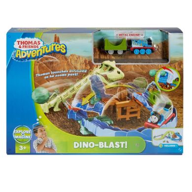Fisher-Price, Tomek i Przyjaciele, Dino-wystrzał, zestaw z lokomotywką