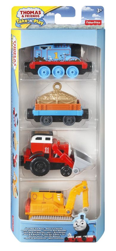 Fisher-Price, Tomek i Przyjaciele, Jacek i jego paczka, zestaw pojazdów