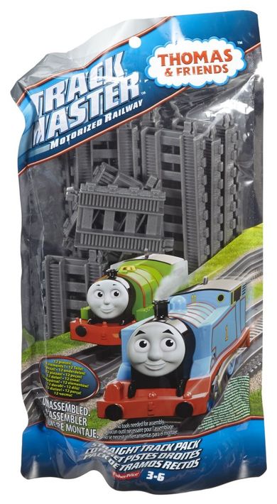 Fisher-Price, Tomek i Przyjaciele, prosty tor, zestaw elementów