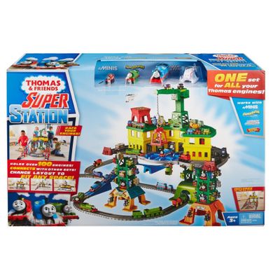Fisher-Price, Tomek i Przyjaciele, Super Stacja, duży zestaw do zabawy
