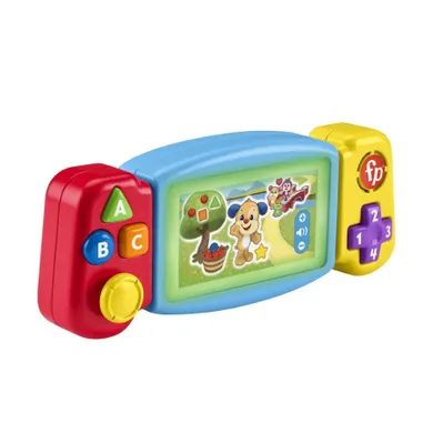 Fisher-Price, Ucz się i śmiej!, Konsola ABC Małego Gracza, zabawka niemowlęca