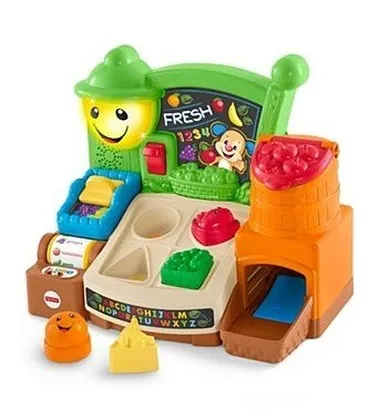 Fisher-Price, Ucz się i śmiej, Straganik Malucha, zabawka niemowlęca