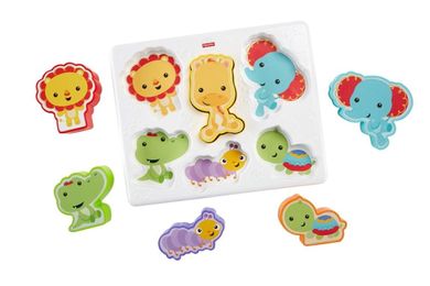Fisher-Price, układanka ze zwierzątkami