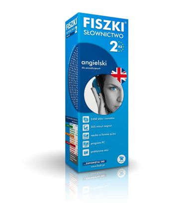 Fiszki. Słownictwo. Angielski 2. A2 dla początkujących