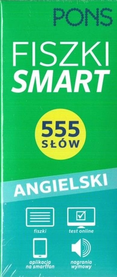 Fiszki SMART 555. Angielski