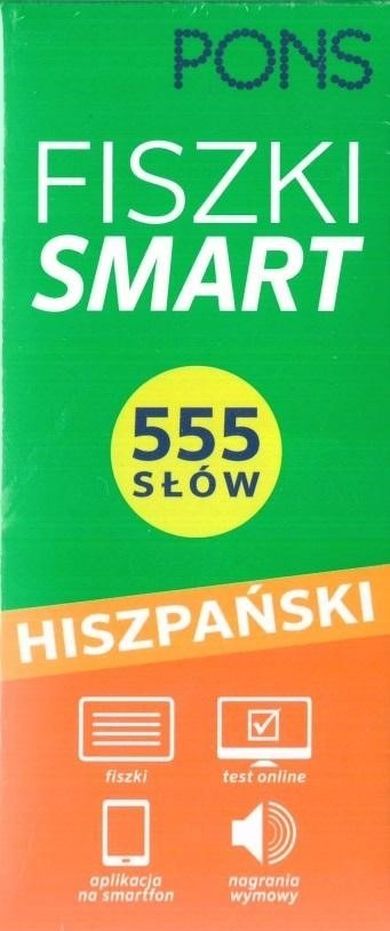 Fiszki SMART 555. Hiszpański