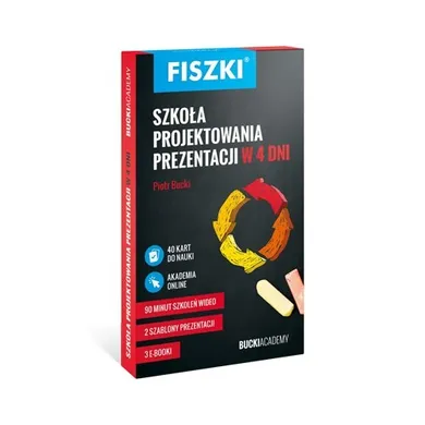 Fiszki. Szkoła projektowania prezentacji w 4 dni