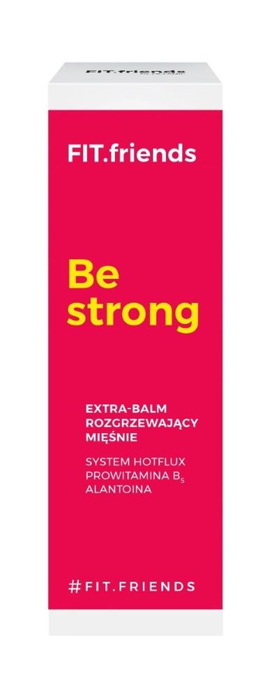 FIT.friends Be Strong Extra, balsam rozgrzewający mięśnie, 30 ml