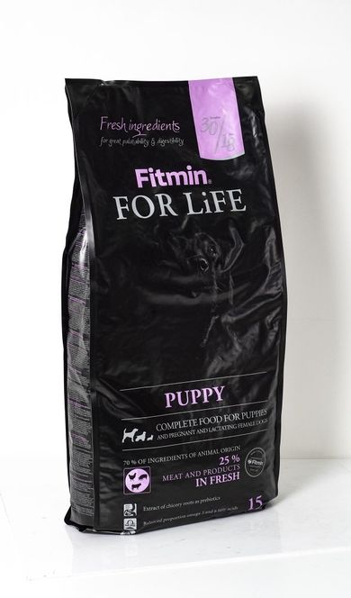 Fitmin For Life, Puppy, karma sucha dla psa, 15 kg