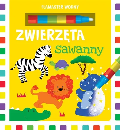 Flamaster wodny. Zwierzęta sawanny
