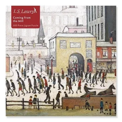 Flame Tree, Coming from the Mill L.S. Lowry, puzzle, 500 elementów